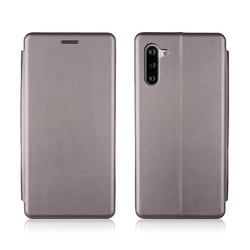 Etui Beline Book Magnetic Do Samsung Note 10 N970 Stalowy