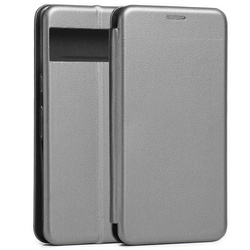 Etui Beline Book Magnetic Do Google Pixel 7 Pro Stalowy