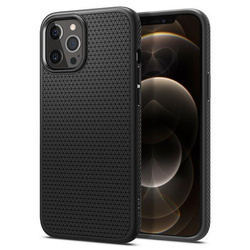 Etui Spigen Liquid Air Black Do iPhone 12 / 12 Pro